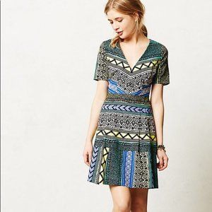 Plenty by Tracy Reese Antropologie V neck dress.